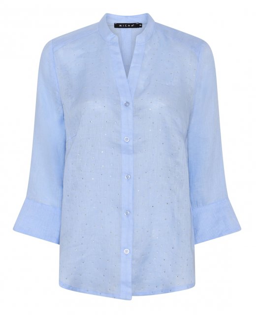 Micha Blouse Pure Linen Blouse