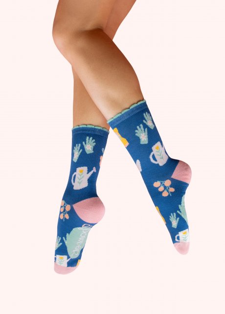 Gone Gardening Ankle Socks