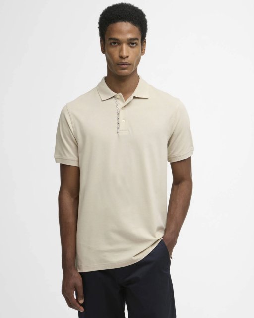 Barbour Reston Tartan trim Polo