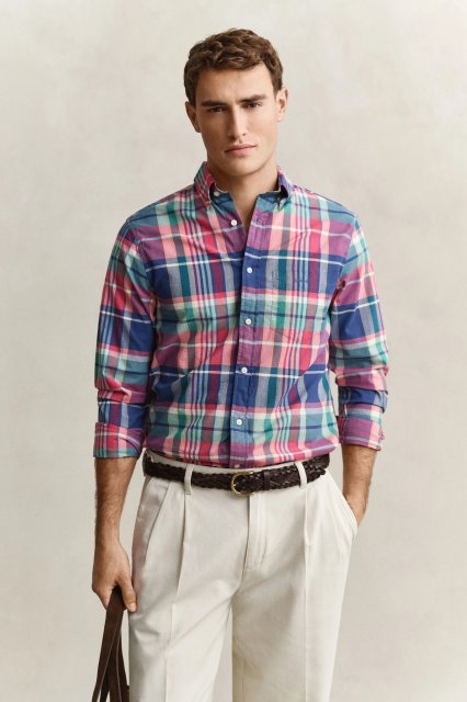 Gant Reg Indian Madras Check Shirt