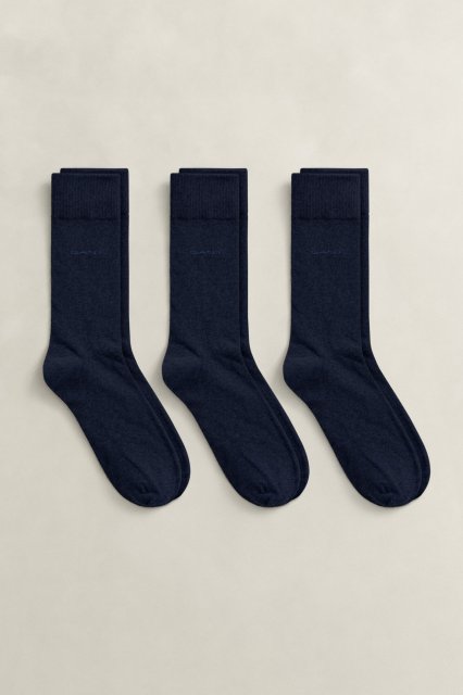 Gant Soft Cotton Socks 3-Pack