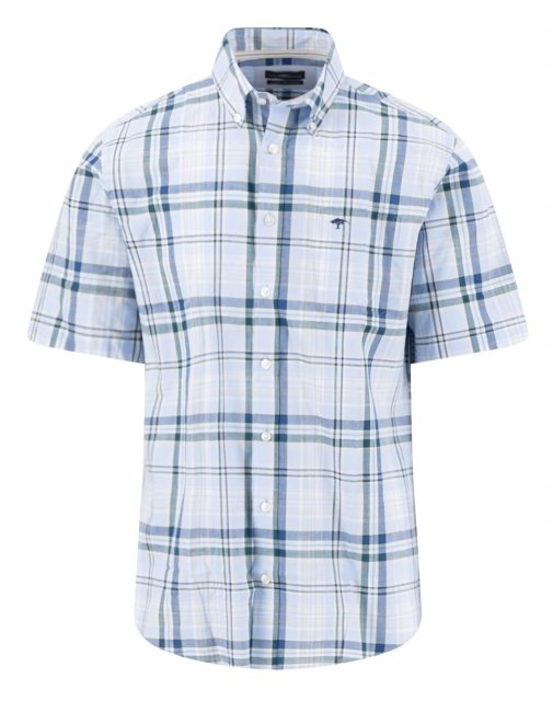 Fynch Hatton Slub Check, B.D., 1/2