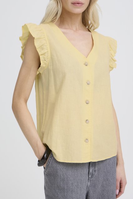 B.Young Falakka Ruffle Shirt