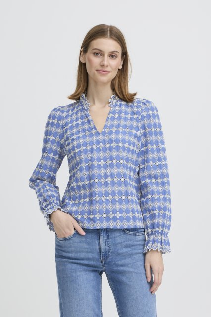 Ichi Fulia LS Blouse
