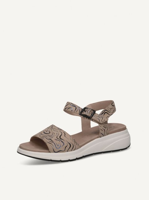 Caprice Print Sandal
