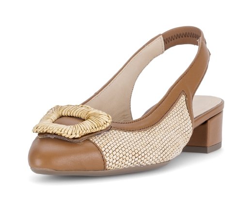 Gabor Contrast Slingback Shoe