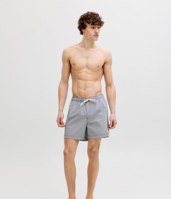 Jack & Jones Maui Ocean Seersucker Swim Shorts