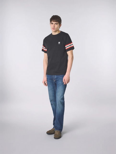 Pretty Green Stratosphere Sleeve Stripe T-Shirt