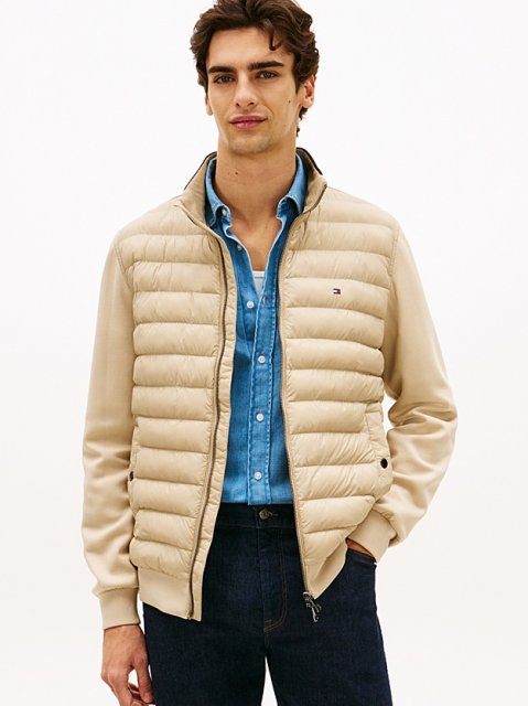 Tommy Mix Media Essential RWB Stand Collar Jacket