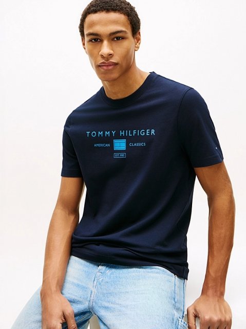 Tommy Brand Love Mono Stack Tee