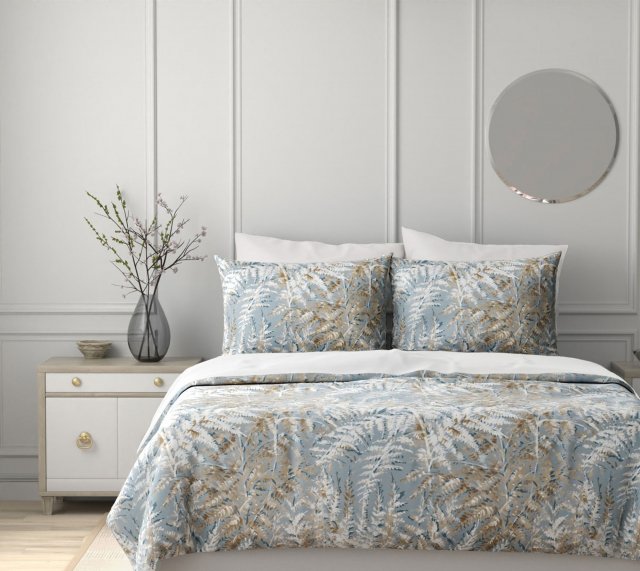 Dreamworld Ferns Blue Duvet Set