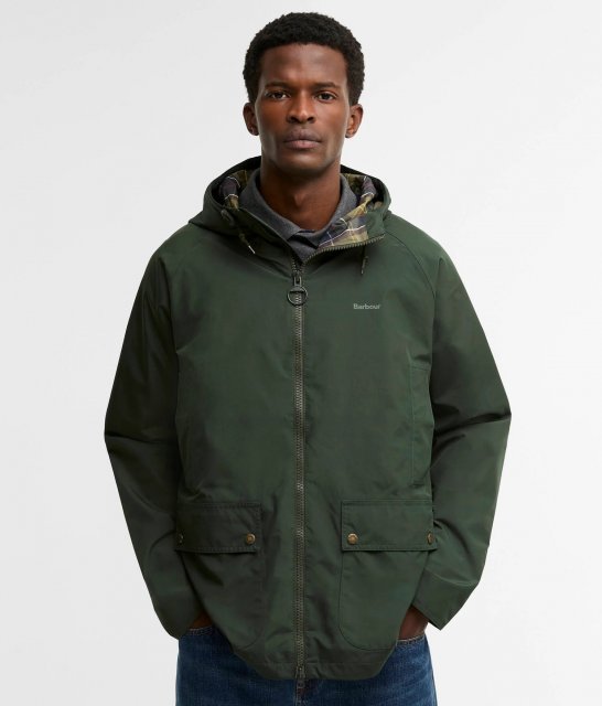 Barbour Hooded Domus Waterproof Jacket