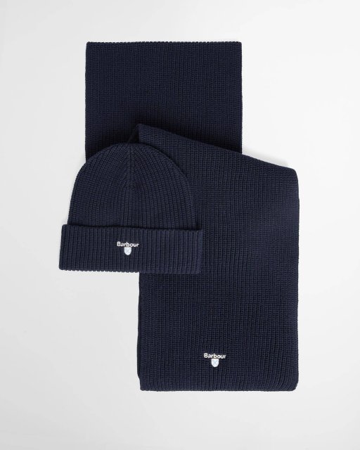 Barbour Cascade Beanie &Scarf Gift Set