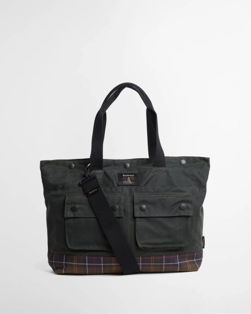 Barbour Field Wax Tote