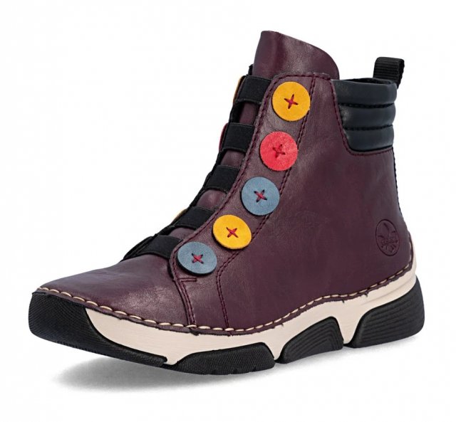 Rieker Button Detail Boot