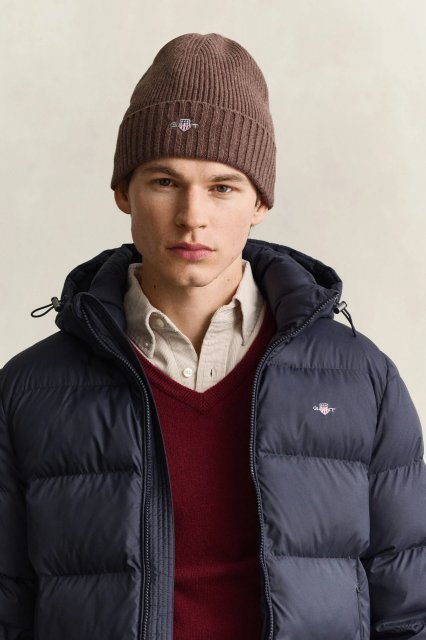 Gant Unisex. Shield Wool Beanie
