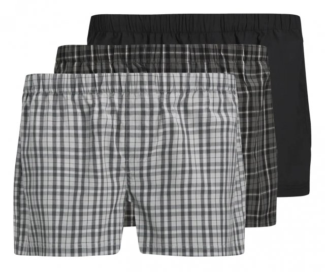 Jack & Jones Milano Woven Boxers 3 Pack