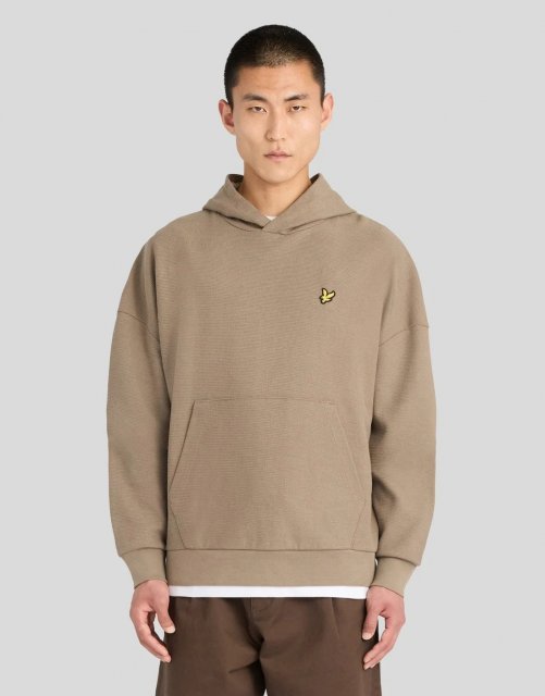 Lyle & Scott Geo Rib Hoodie