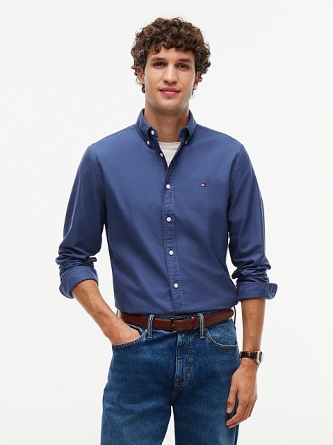 Tommy Hilfiger Solid Heritage Oxford Shirt