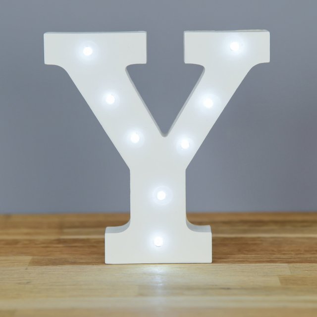 Light Up Letter Y