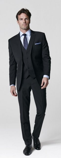 Brook Taverner Cassino Slim Fit Trousers