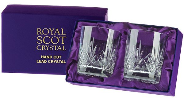 Royal Scot Highland Whisky Tumblers Pair