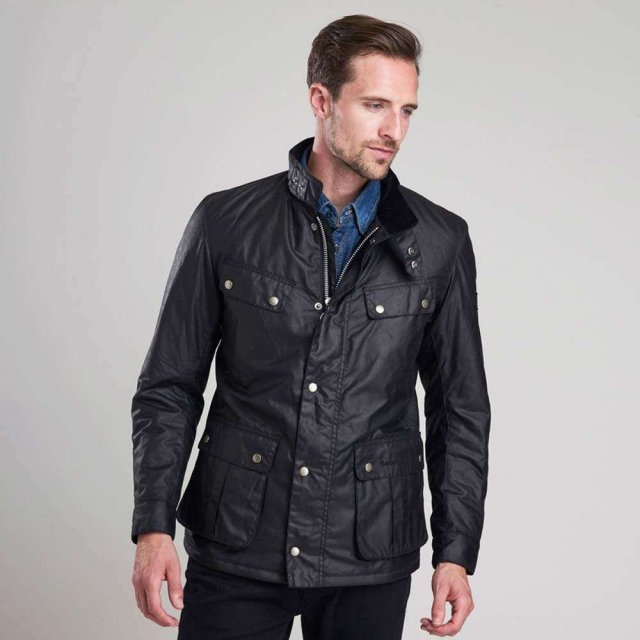 barbour international duke wax