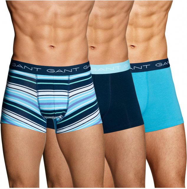 Gant 3-Pack Trunk Multistripe Cotton Str