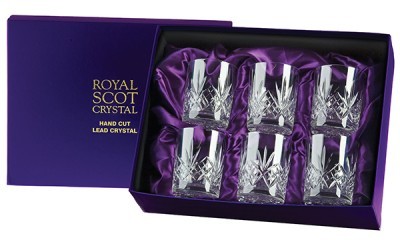 Royal Scot Highland Whisky Tumbler Set 6