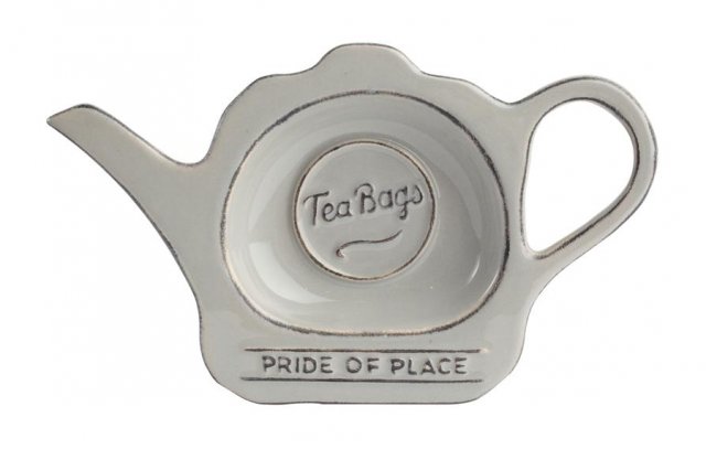 Pride of Place Tea Bag Tidy Grey