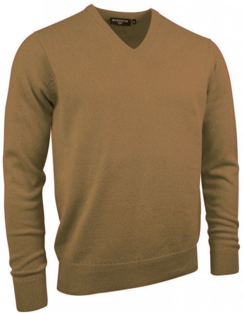 Glenmuir V Neck Pullover - Jumpers - Barbours