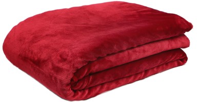 Softest Fleece Throw Scarlet 150 x 200