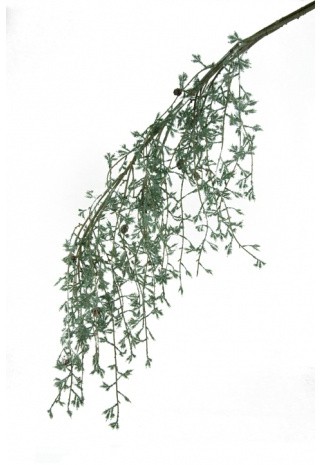 Frosty Angel Pine Garland Green 147cm