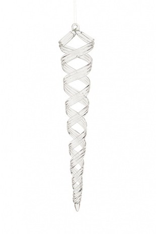 Glass Addison Icicle Clear 22cm