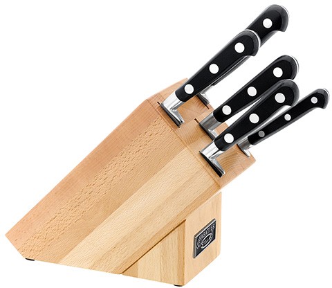 Stellar Sabatier 5pc Knife Block Set