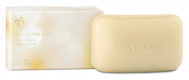 Arran After The Rain Soap Lime,Rose & Sandalwood 200g