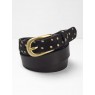 White Stuff Lana Spot Leather Belt Natural