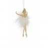 Feather Ballet Dancer White