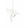 Hummingbird Decoration Clear