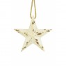 Rustic Star Decoration White