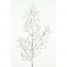 Snowy Twig Spray White