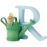 Beatrix Potter Letter R Peter Rabbit Watering Can