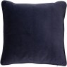 Velvet Piped -Navy 43x43