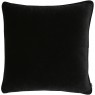 Velvet Piped Black 43x43