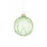 Floralsilk Green Ellen Bauble