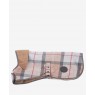 Barbour Wool Dog Coat Taupe/Pink