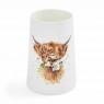 Wrendale Vase 20cm Daisy Coo Cow