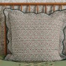 Morris & Co Brophy Embroidery Green Pillow Sham
