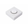 White Square Marble Tea Light Candle Holder