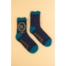 A-Z Ankle Sock Letter R